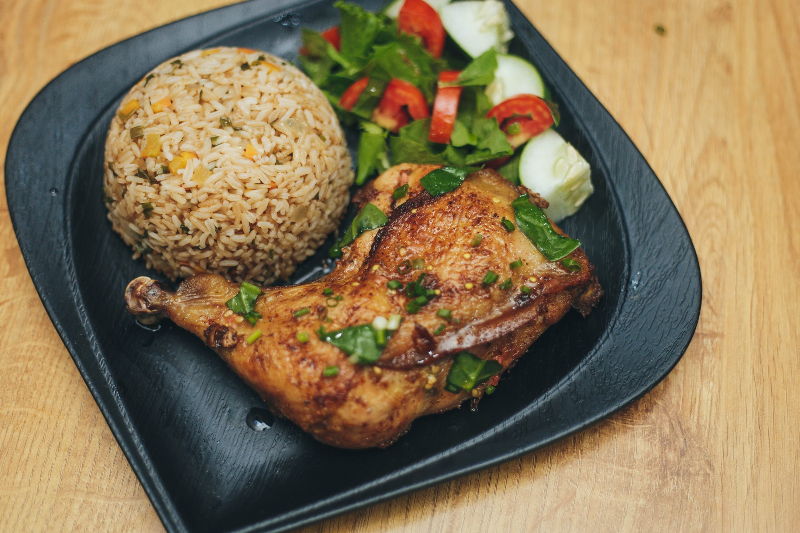 GUINEA FOWL (With Fries/Rice)